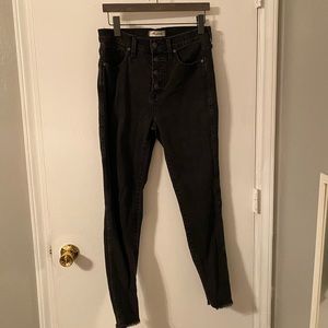 Madewell Button Up Jeans